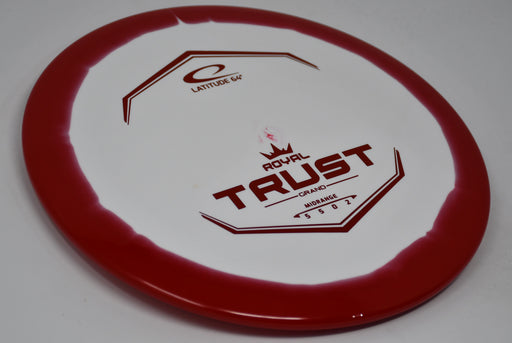 Buy Red Latitude 64 Royal Line Grand Orbit Trust Midrange Disc Golf Disc (Frisbee Golf Disc) at Skybreed Discs Online Store