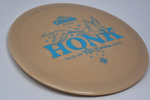 Buy Brown Clash STEADY Cookie Erika Stinchcomb 2023 HONK Fairway Driver Disc Golf Disc (Frisbee Golf Disc) at Skybreed Discs Online Store