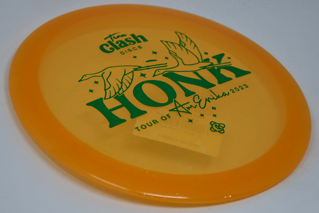 Buy Orange Clash STEADY Ginger Erika Stinchcomb 2023 HONK Distance Driver Disc Golf Disc (Frisbee Golf Disc) at Skybreed Discs Online Store