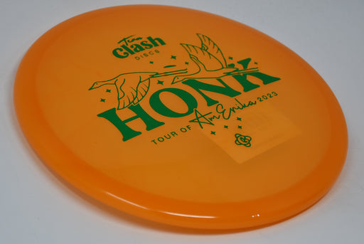 Buy Orange Clash STEADY Mango Erika Stinchcomb 2023 HONK Midrange Disc Golf Disc (Frisbee Golf Disc) at Skybreed Discs Online Store