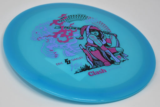 Buy Blue Clash STEADY Spice Eric Oakley Distance Driver Disc Golf Disc (Frisbee Golf Disc) at Skybreed Discs Online Store