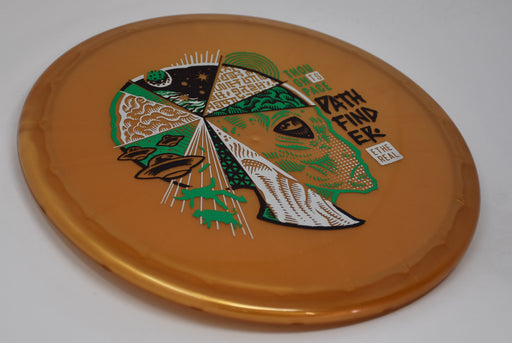 Buy Orange Thought Space Ethereal Pathfinder Midrange Disc Golf Disc (Frisbee Golf Disc) at Skybreed Discs Online Store