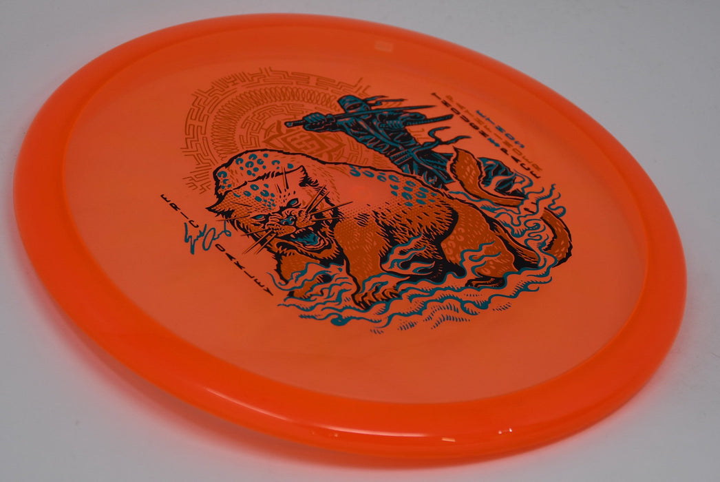 Buy Red Thought Space Ethos Pathfinder Eric Oakley Midrange Disc Golf Disc (Frisbee Golf Disc) at Skybreed Discs Online Store