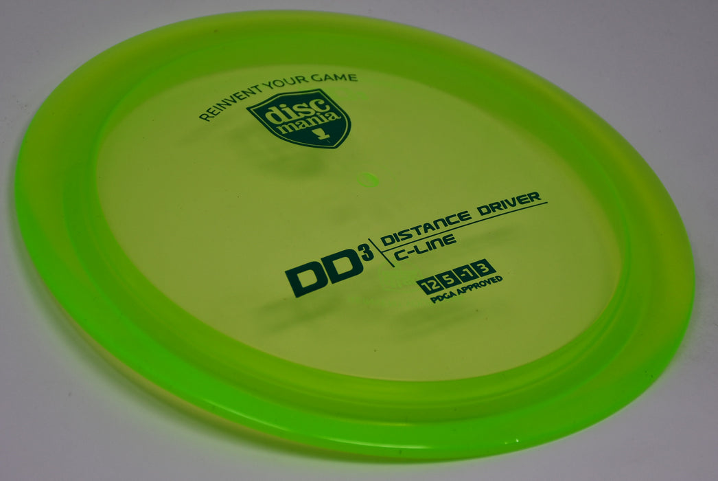 Buy Yellow Discmania C-Line DD3 Distance Driver Disc Golf Disc (Frisbee Golf Disc) at Skybreed Discs Online Store