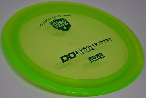 Buy Yellow Discmania C-Line DD3 Distance Driver Disc Golf Disc (Frisbee Golf Disc) at Skybreed Discs Online Store