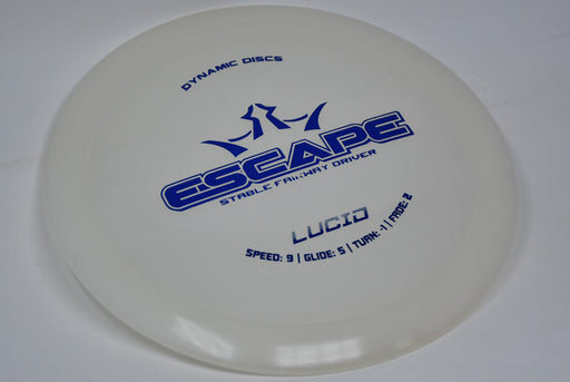 Buy White Dynamic Lucid Escape Fairway Driver Disc Golf Disc (Frisbee Golf Disc) at Skybreed Discs Online Store