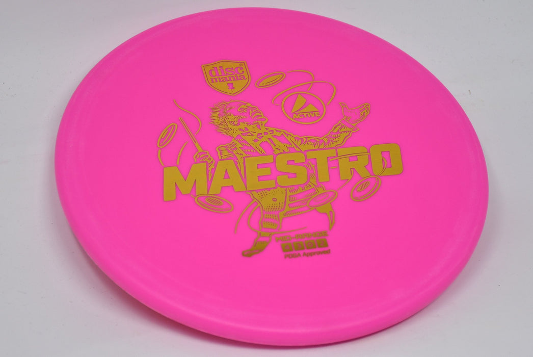 Buy Pink Discmania Active Maestro Midrange Disc Golf Disc (Frisbee Golf Disc) at Skybreed Discs Online Store
