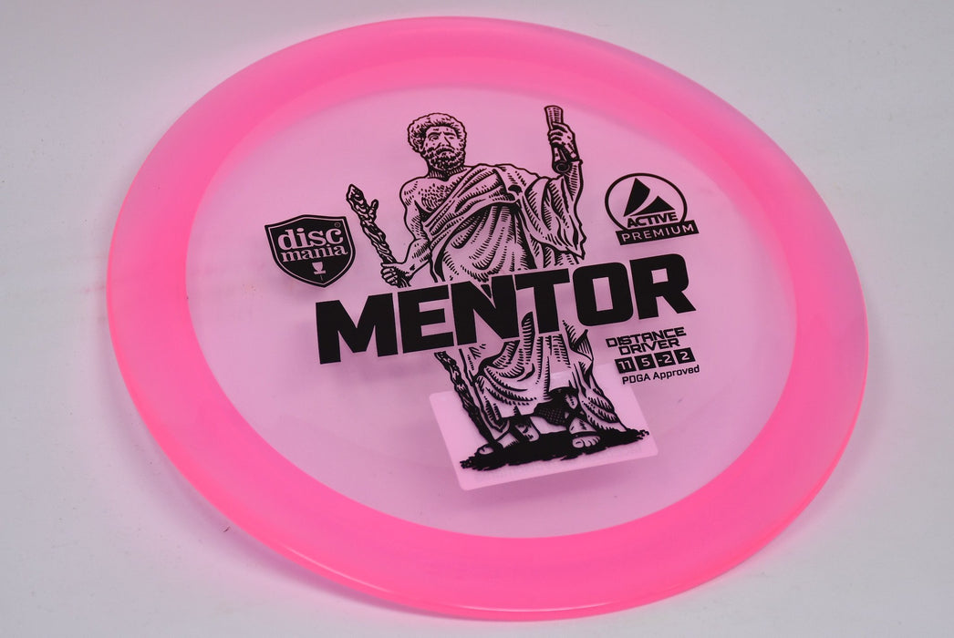 Buy Pink Discmania Active Premium Mentor Distance Driver Disc Golf Disc (Frisbee Golf Disc) at Skybreed Discs Online Store