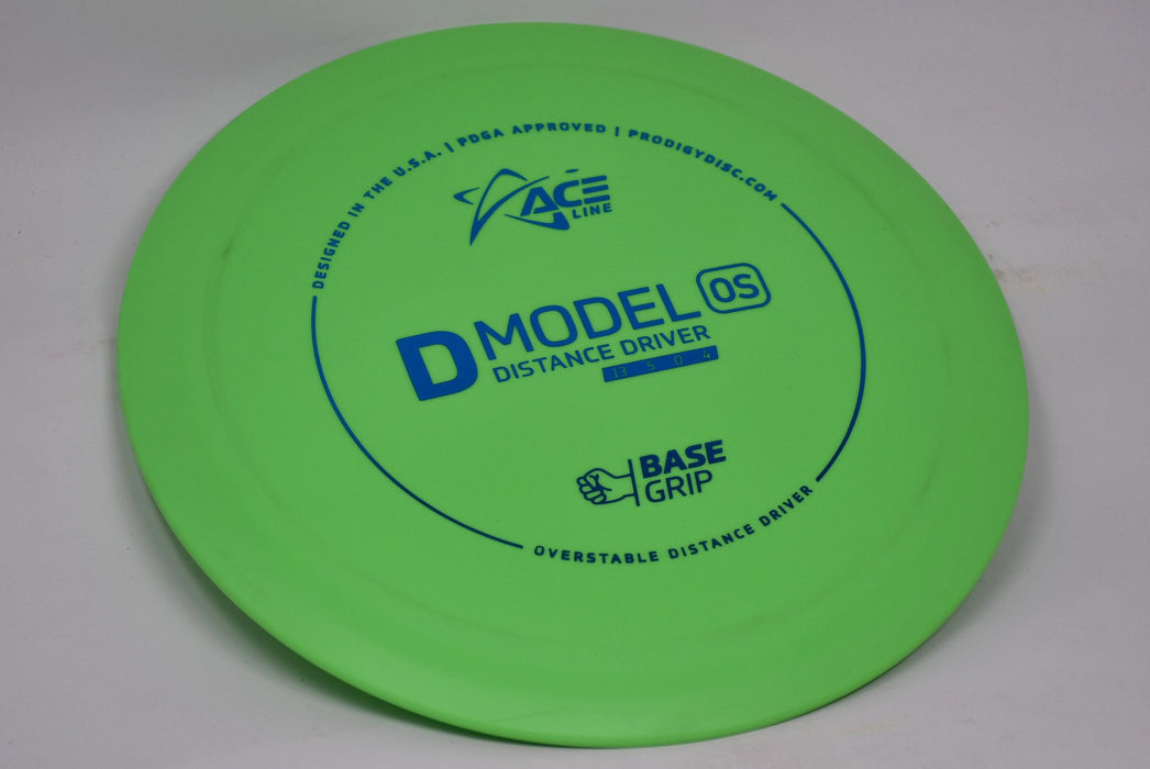 Buy Green Prodigy BaseGrip D Model OS Distance Driver Disc Golf Disc (Frisbee Golf Disc) at Skybreed Discs Online Store