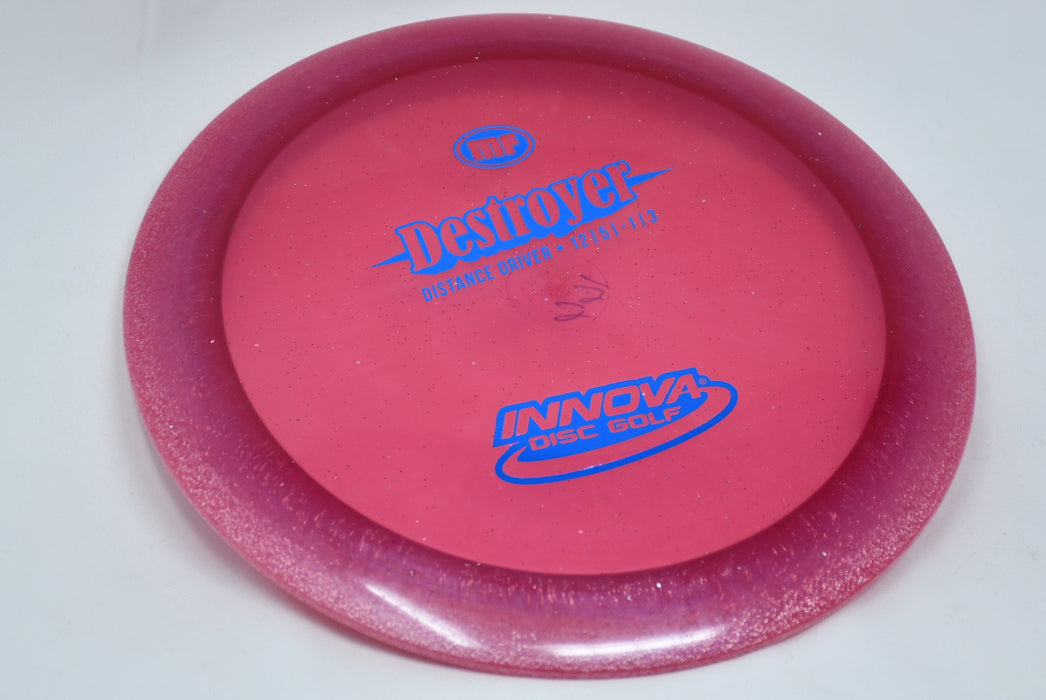 Buy Purple Innova Metal Flake Destroyer Distance Driver Disc Golf Disc (Frisbee Golf Disc) at Skybreed Discs Online Store