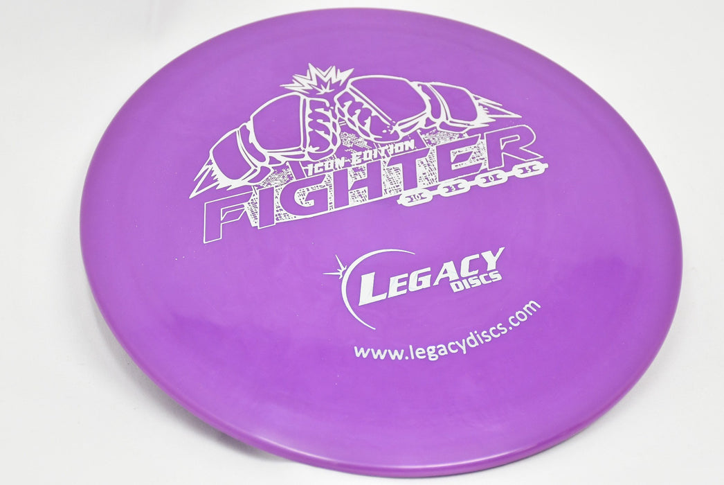 Buy Purple Legacy Icon Fighter Fairway Driver Disc Golf Disc (Frisbee Golf Disc) at Skybreed Discs Online Store