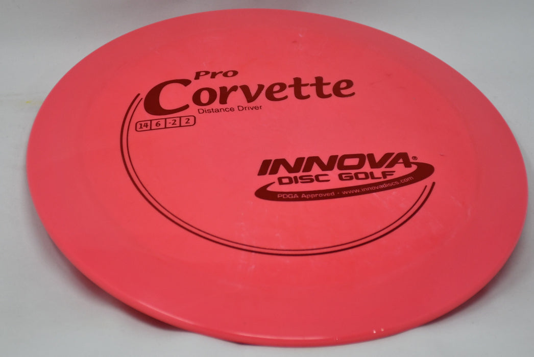 Buy Pink Innova Pro Corvette Distance Driver Disc Golf Disc (Frisbee Golf Disc) at Skybreed Discs Online Store