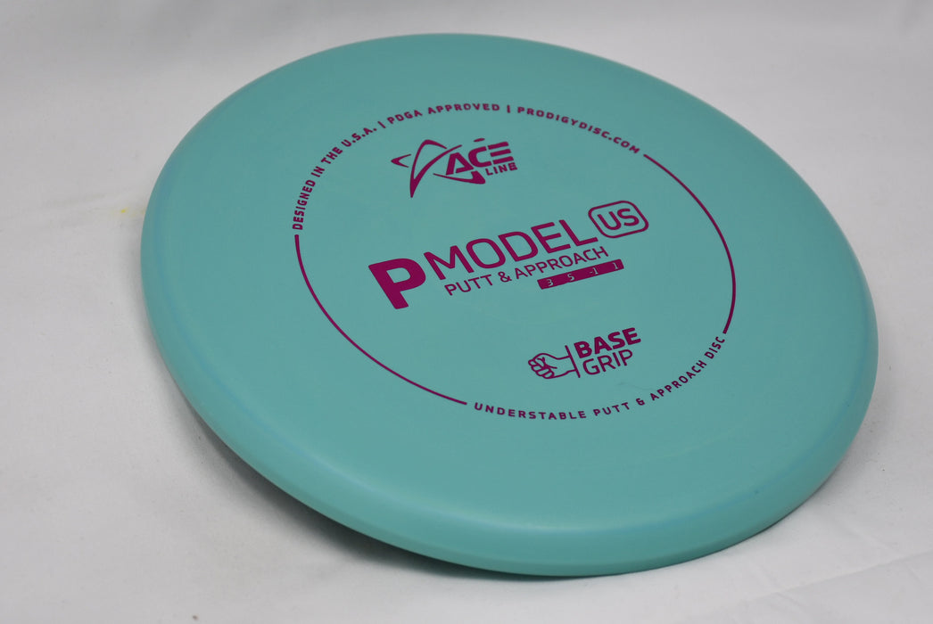 Buy Blue Prodigy BaseGrip P Model US Putt and Approach Disc Golf Disc (Frisbee Golf Disc) at Skybreed Discs Online Store
