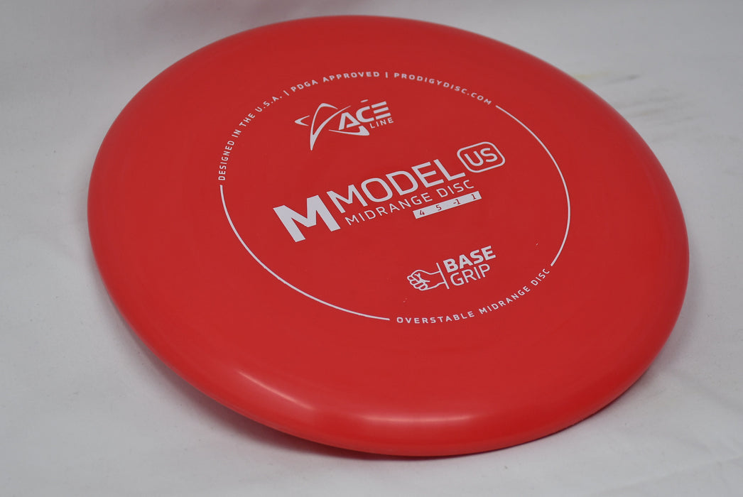 Buy Red Prodigy BaseGrip M Model US Midrange Disc Golf Disc (Frisbee Golf Disc) at Skybreed Discs Online Store