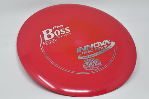 Buy Red Innova Pro Boss Distance Driver Disc Golf Disc (Frisbee Golf Disc) at Skybreed Discs Online Store