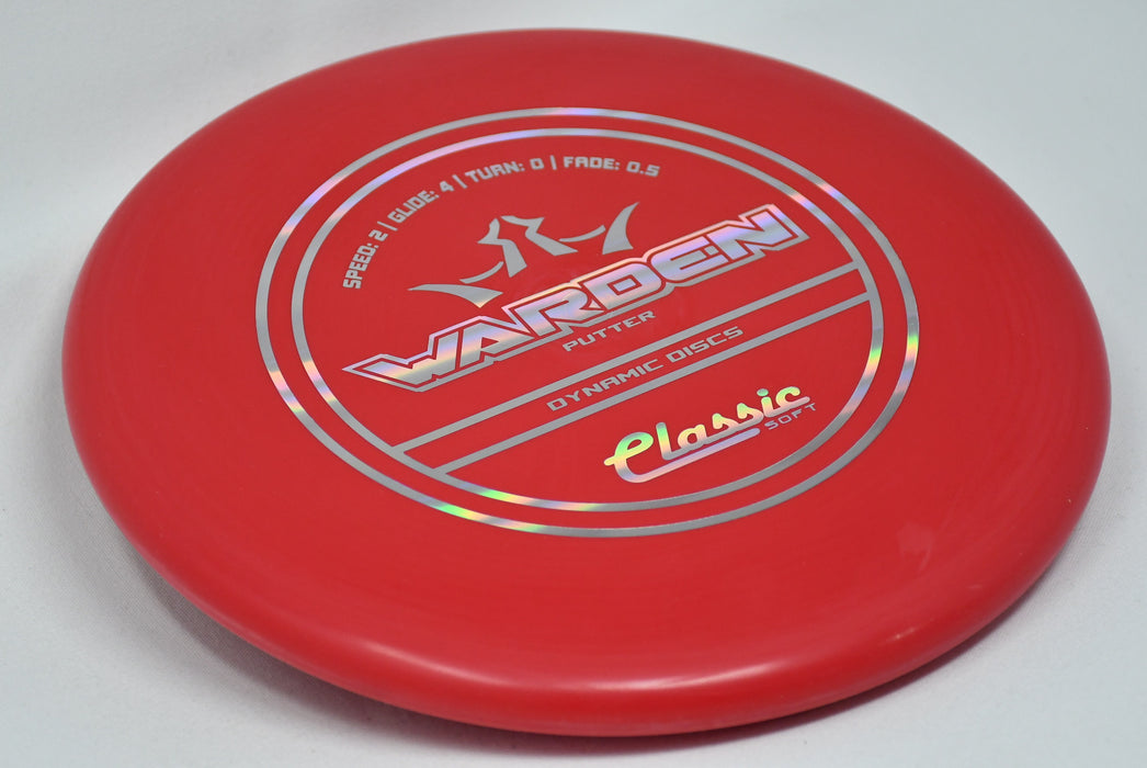 Buy Red Dynamic Classic Soft Warden Putt and Approach Disc Golf Disc (Frisbee Golf Disc) at Skybreed Discs Online Store