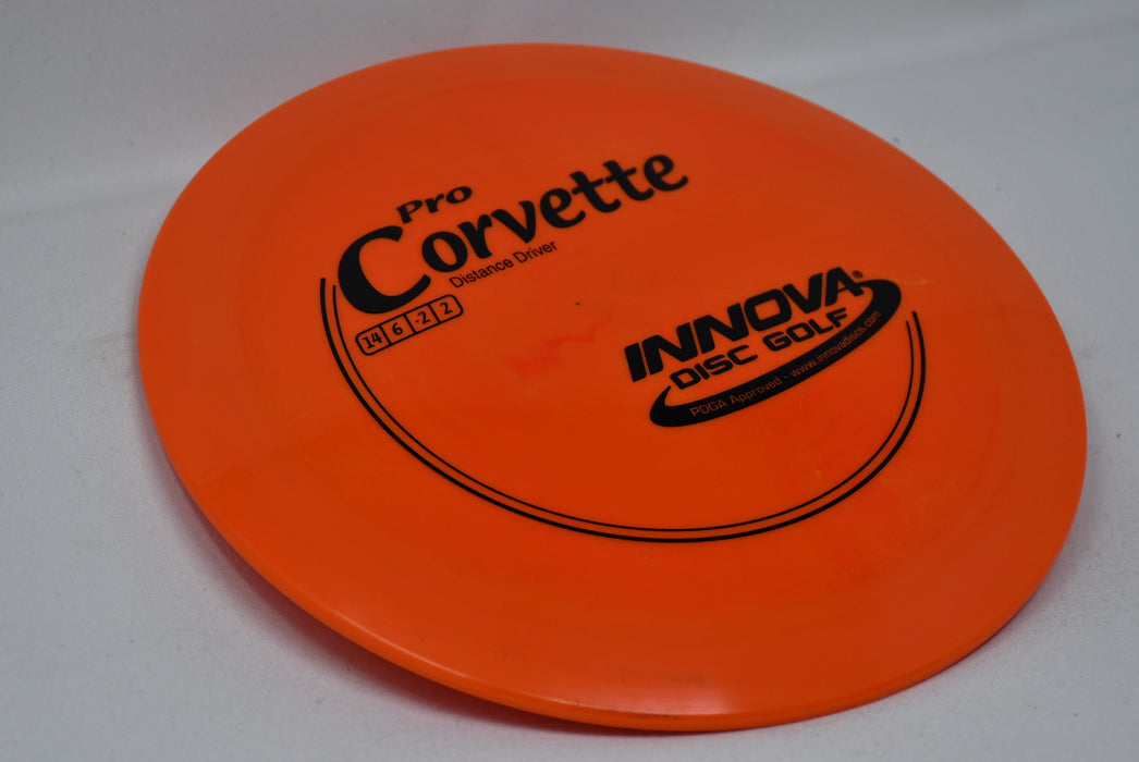 Buy Orange Innova Pro Corvette Distance Driver Disc Golf Disc (Frisbee Golf Disc) at Skybreed Discs Online Store