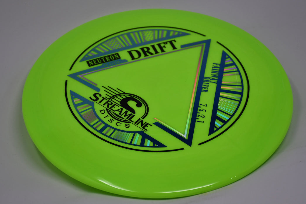 Buy Green Streamline Neutron Drift Fairway Driver Disc Golf Disc (Frisbee Golf Disc) at Skybreed Discs Online Store