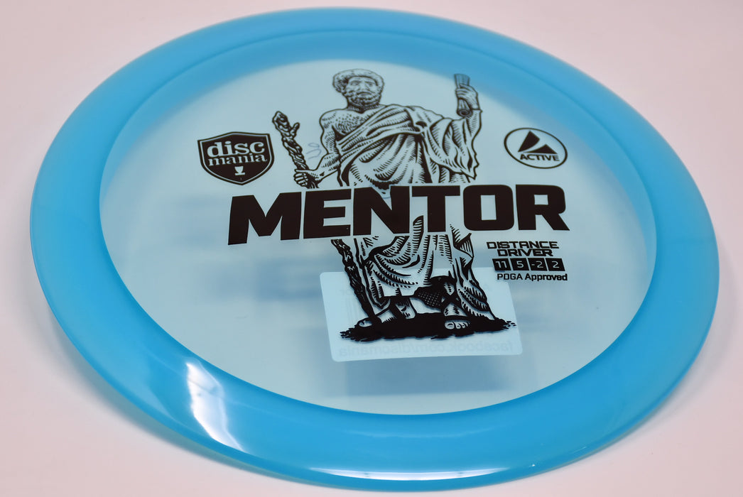 Buy Blue Discmania Active Mentor Distance Driver Disc Golf Disc (Frisbee Golf Disc) at Skybreed Discs Online Store