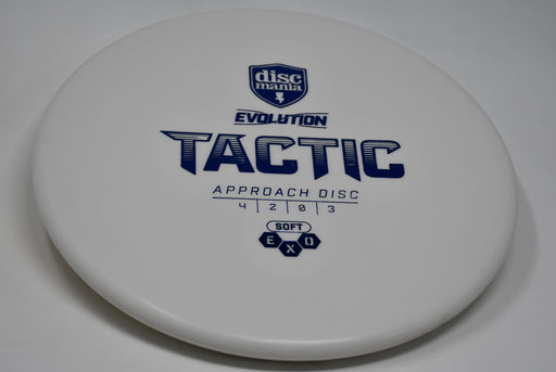 Buy White Discmania Exo Soft Tactic Putt and Approach Disc Golf Disc (Frisbee Golf Disc) at Skybreed Discs Online Store