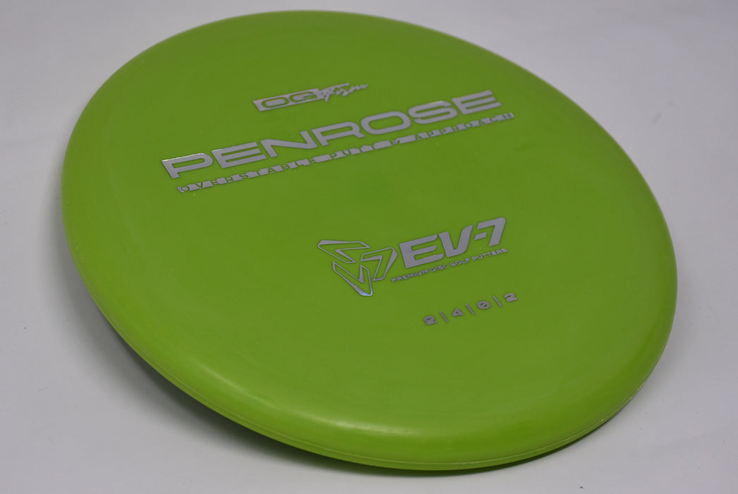 Buy Green EV-7 OG Firm Penrose Putt and Approach Disc Golf Disc (Frisbee Golf Disc) at Skybreed Discs Online Store