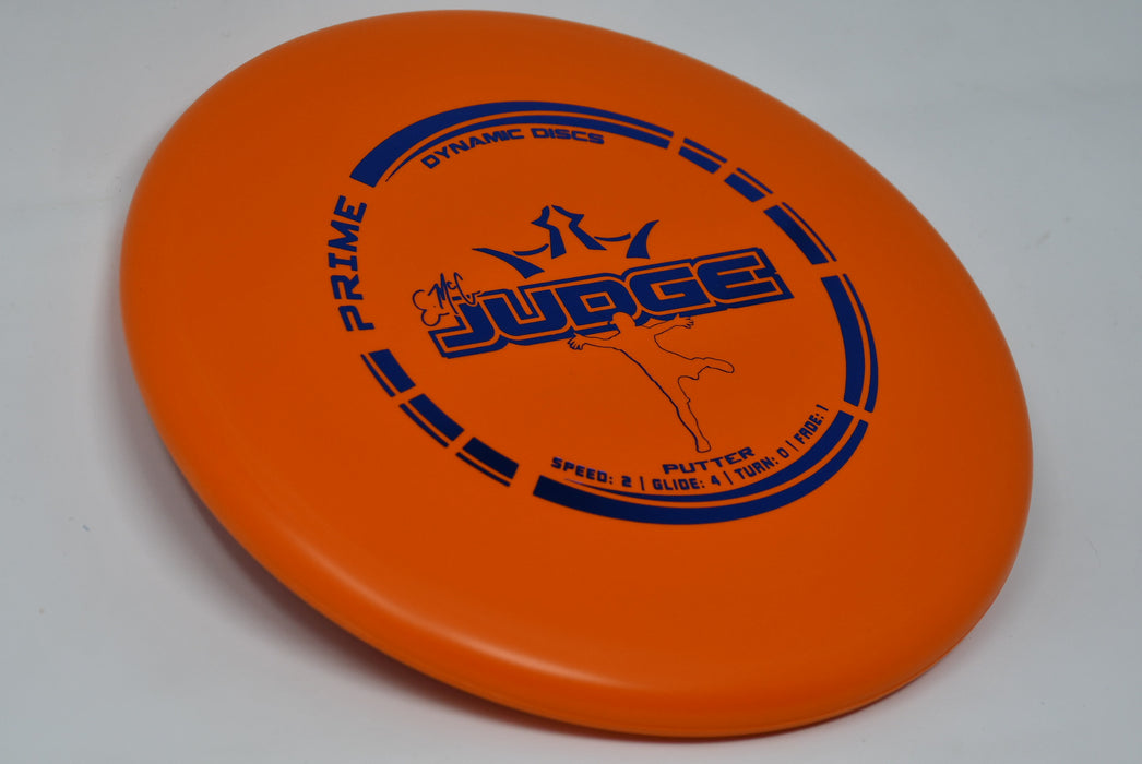 Buy Orange Dynamic Prime Emac Judge Putt and Approach Disc Golf Disc (Frisbee Golf Disc) at Skybreed Discs Online Store