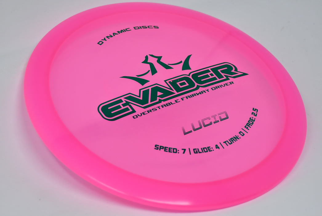 Buy Pink Dynamic Lucid Evader Fairway Driver Disc Golf Disc (Frisbee Golf Disc) at Skybreed Discs Online Store