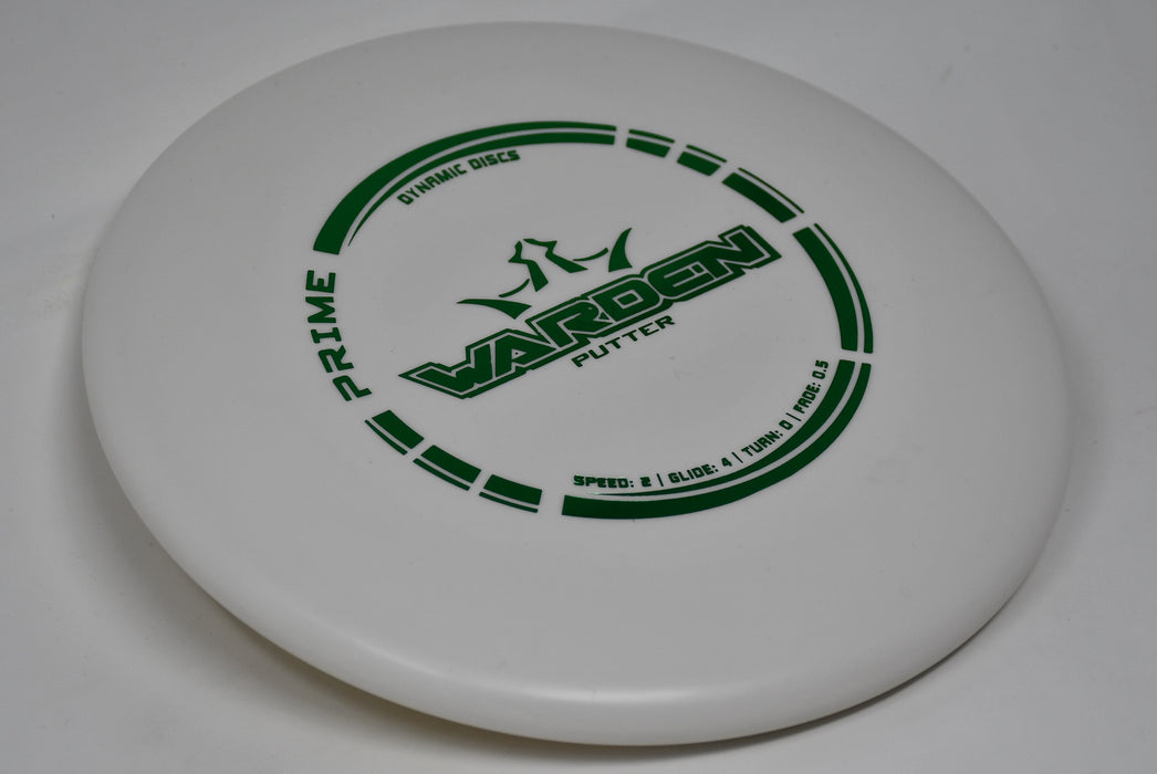 Buy White Dynamic Prime Warden Putt and Approach Disc Golf Disc (Frisbee Golf Disc) at Skybreed Discs Online Store