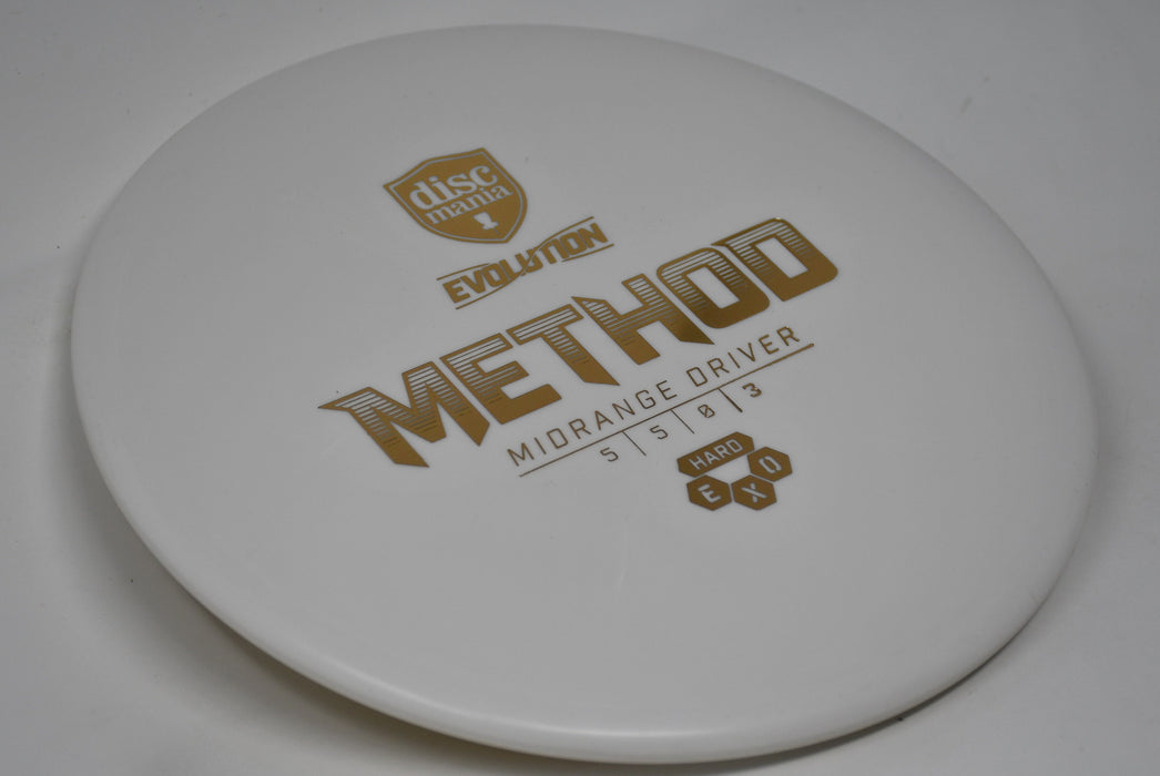 Buy White Discmania Exo Hard Method Midrange Disc Golf Disc (Frisbee Golf Disc) at Skybreed Discs Online Store