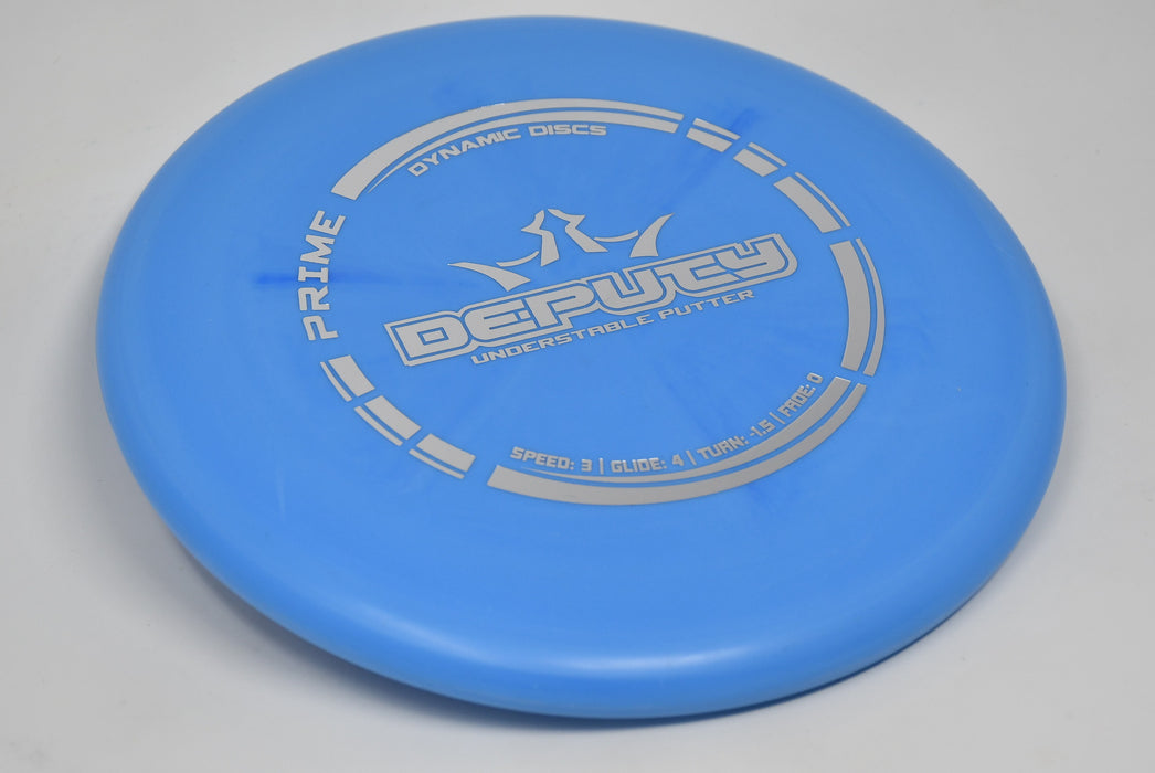Buy Blue Dynamic Prime Deputy Putt and Approach Disc Golf Disc (Frisbee Golf Disc) at Skybreed Discs Online Store