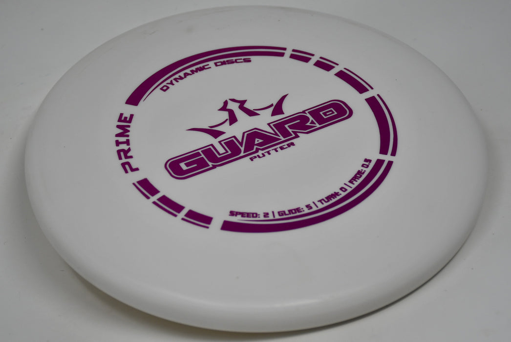 Buy White Dynamic Prime Guard Putt and Approach Disc Golf Disc (Frisbee Golf Disc) at Skybreed Discs Online Store