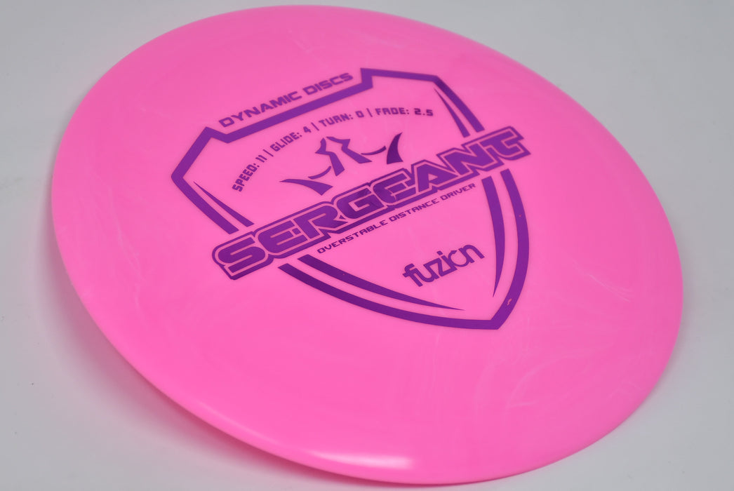 Buy Pink Dynamic Fuzion Sergeant Fairway Driver Disc Golf Disc (Frisbee Golf Disc) at Skybreed Discs Online Store