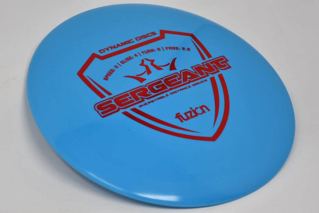Buy Blue Dynamic Fuzion Sergeant Fairway Driver Disc Golf Disc (Frisbee Golf Disc) at Skybreed Discs Online Store