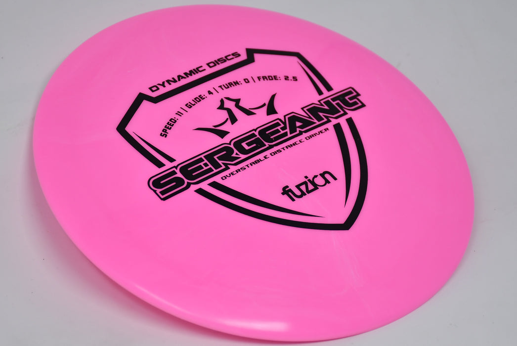 Buy Pink Dynamic Fuzion Sergeant Fairway Driver Disc Golf Disc (Frisbee Golf Disc) at Skybreed Discs Online Store