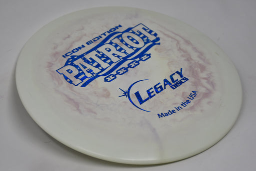 Buy White Legacy Icon Patriot Fairway Driver Disc Golf Disc (Frisbee Golf Disc) at Skybreed Discs Online Store