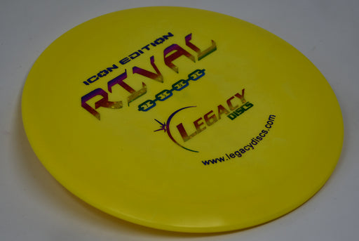 Buy Yellow Legacy Icon Rival Fairway Driver Disc Golf Disc (Frisbee Golf Disc) at Skybreed Discs Online Store