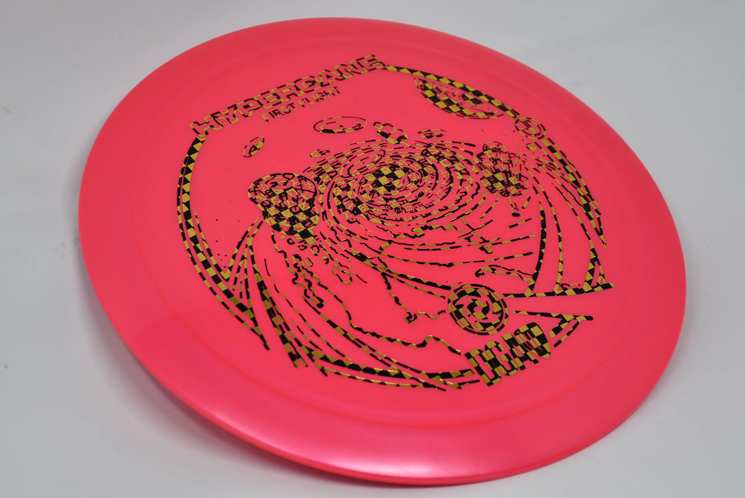 Buy Red DGA ProLine Hypercane First Flight Distance Driver Disc Golf Disc (Frisbee Golf Disc) at Skybreed Discs Online Store
