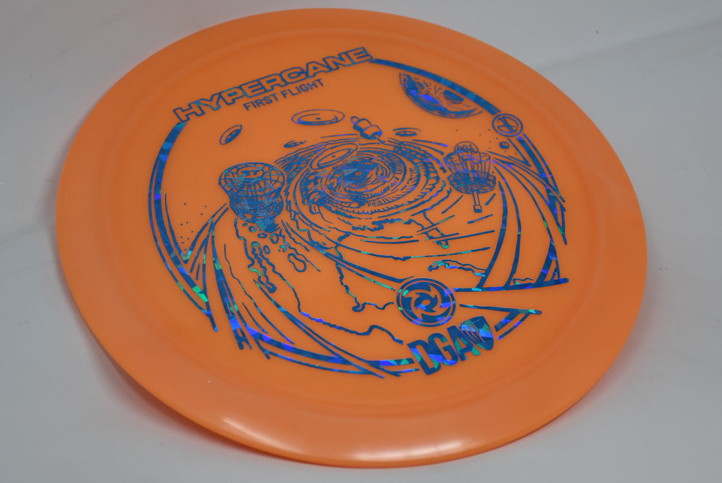 Buy Orange DGA ProLine Hypercane First Flight Distance Driver Disc Golf Disc (Frisbee Golf Disc) at Skybreed Discs Online Store