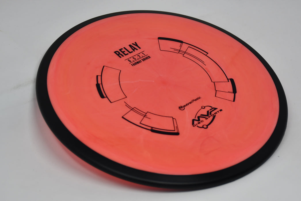 Buy Pink MVP Neutron Relay Fairway Driver Disc Golf Disc (Frisbee Golf Disc) at Skybreed Discs Online Store