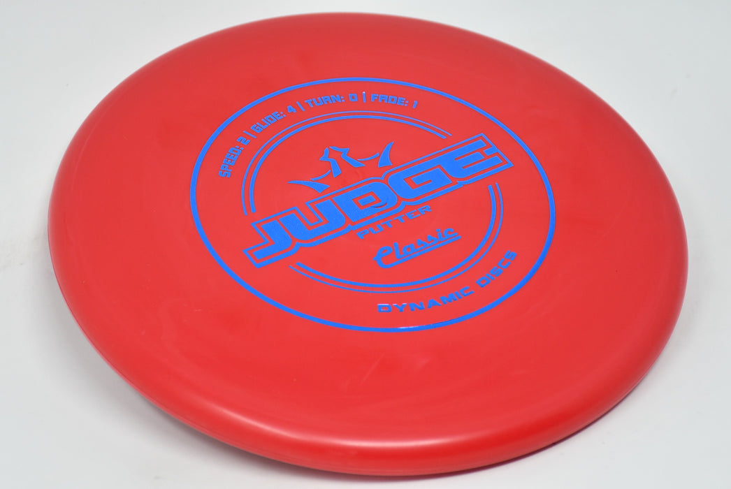 Buy Red Dynamic Classic Judge Putt and Approach Disc Golf Disc (Frisbee Golf Disc) at Skybreed Discs Online Store