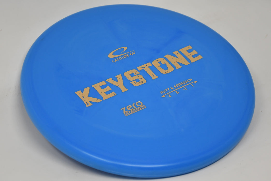 Buy Blue Latitude 64 Zero Medium Keystone Putt and Approach Disc Golf Disc (Frisbee Golf Disc) at Skybreed Discs Online Store