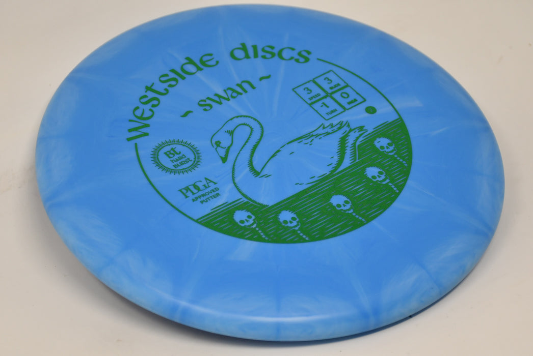 Buy Blue Westside BT Hard Burst Swan 2 Putt and Approach Disc Golf Disc (Frisbee Golf Disc) at Skybreed Discs Online Store