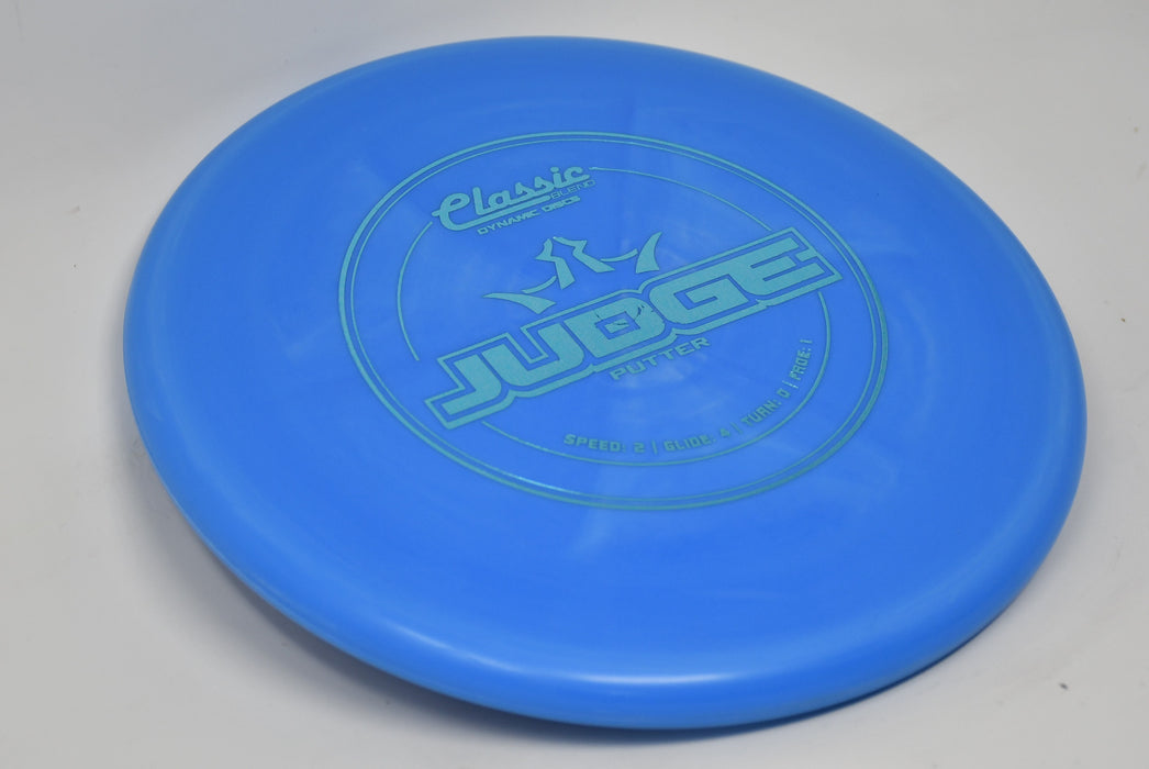 Buy Blue Dynamic Classic Blend Judge Putt and Approach Disc Golf Disc (Frisbee Golf Disc) at Skybreed Discs Online Store