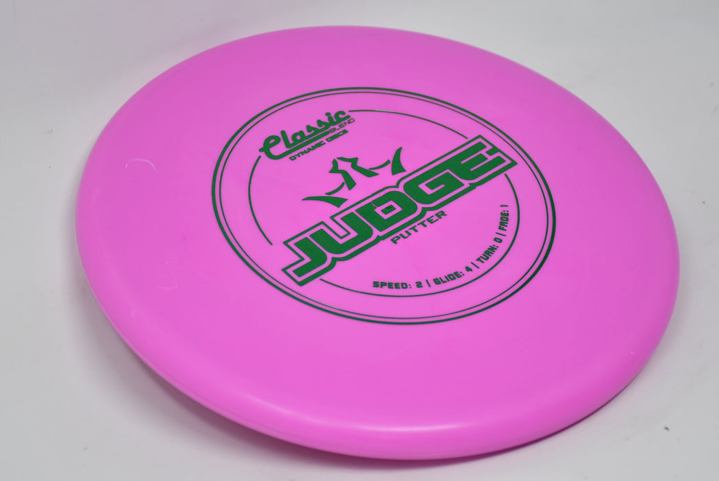 Buy Pink Dynamic Classic Blend Judge Putt and Approach Disc Golf Disc (Frisbee Golf Disc) at Skybreed Discs Online Store