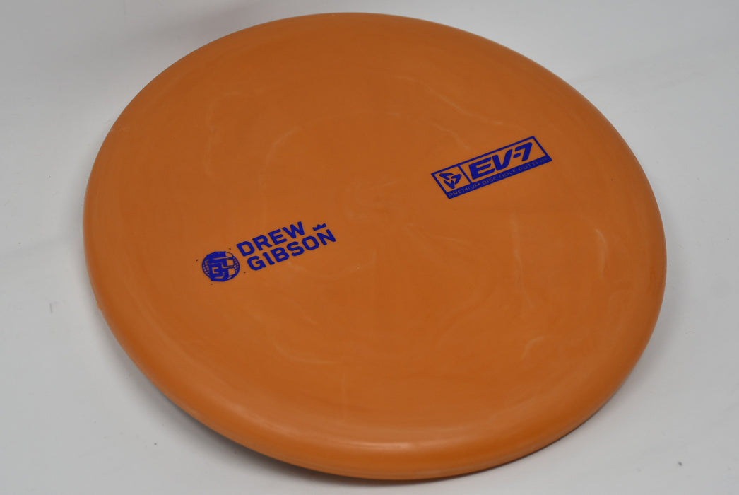 Buy Orange EV-7 OG Soft Penrose Drew Gibson Putt and Approach Disc Golf Disc (Frisbee Golf Disc) at Skybreed Discs Online Store