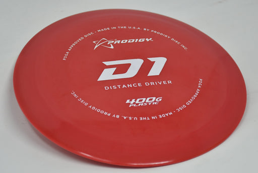 Buy Red Prodigy 400G D1 Distance Driver Disc Golf Disc (Frisbee Golf Disc) at Skybreed Discs Online Store