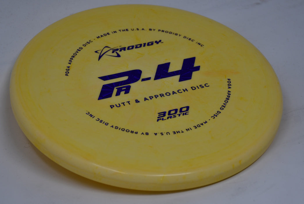 Buy Yellow Prodigy 300 PA4 Putt and Approach Disc Golf Disc (Frisbee Golf Disc) at Skybreed Discs Online Store
