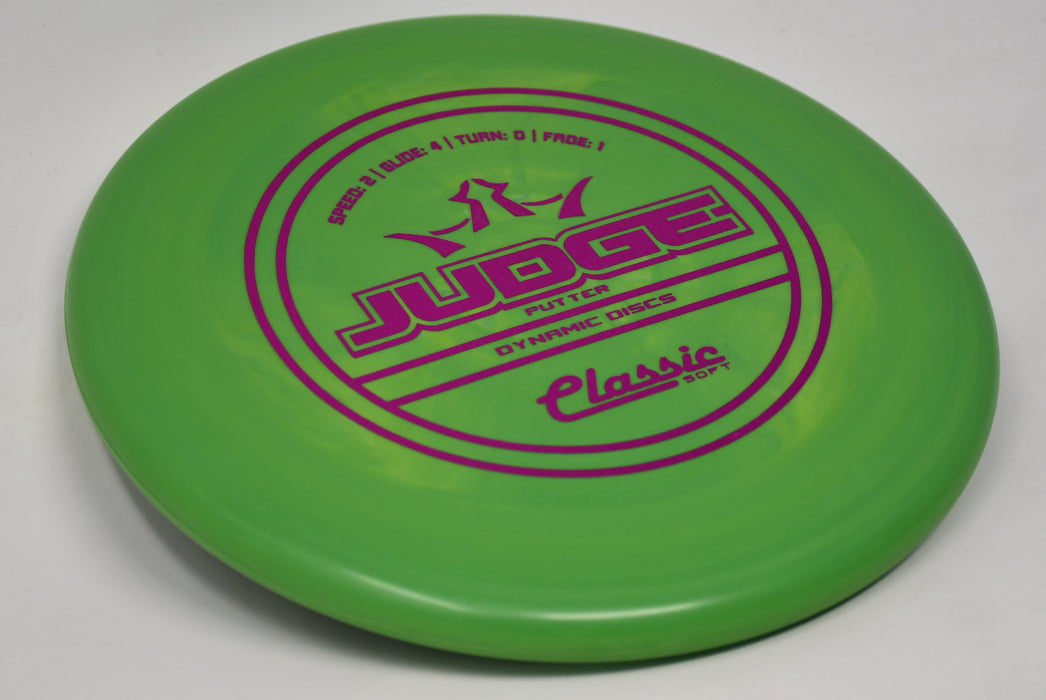 Buy Green Dynamic Classic Soft Judge Putt and Approach Disc Golf Disc (Frisbee Golf Disc) at Skybreed Discs Online Store