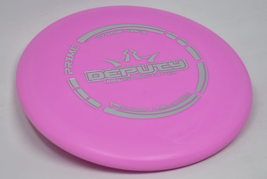 Buy Pink Dynamic Prime Deputy Putt and Approach Disc Golf Disc (Frisbee Golf Disc) at Skybreed Discs Online Store