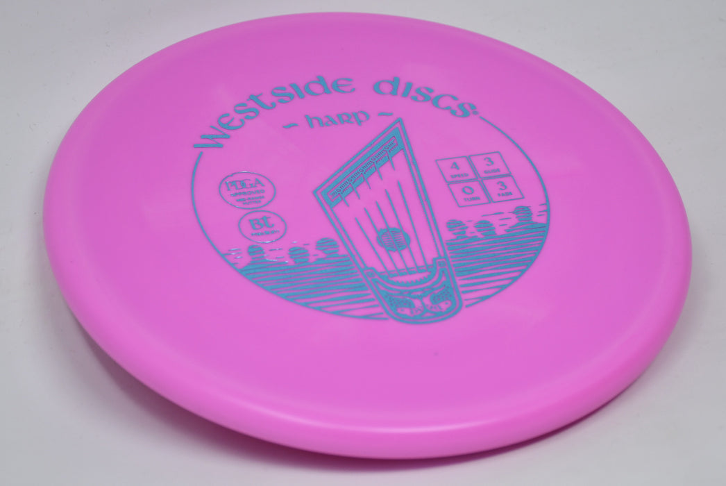 Buy Pink Westside BT Medium Harp Putt and Approach Disc Golf Disc (Frisbee Golf Disc) at Skybreed Discs Online Store